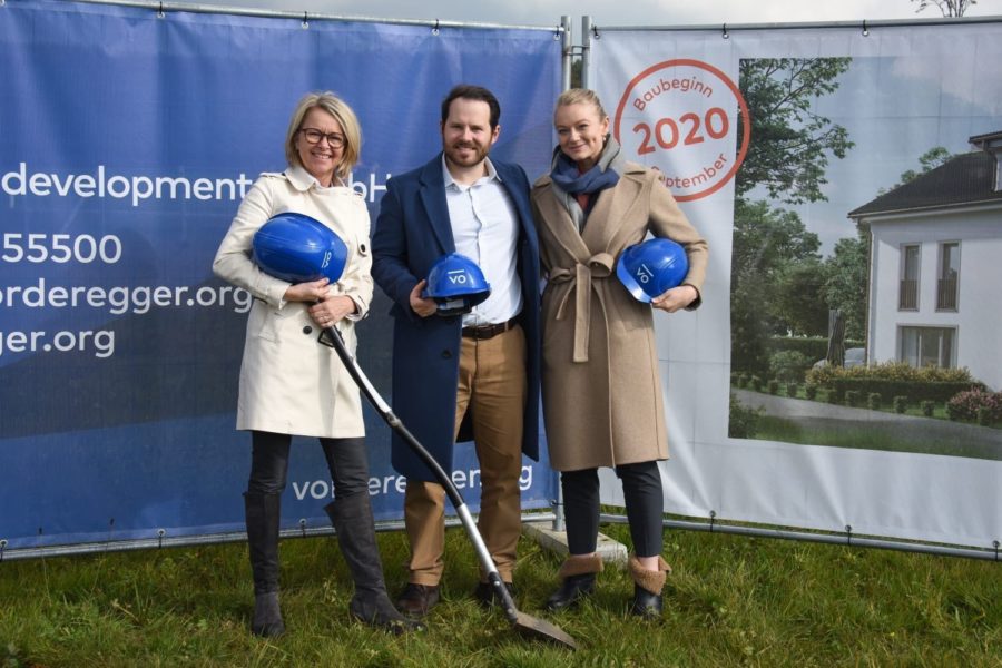 Spatenstich Lebensraum Wimpassing