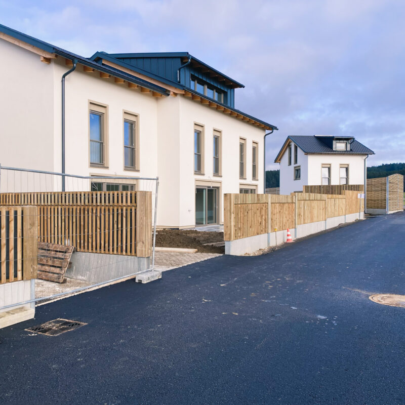 1. Bauabschnitt an Käufer übergeben