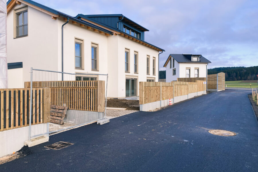 1. Bauabschnitt an Käufer übergeben