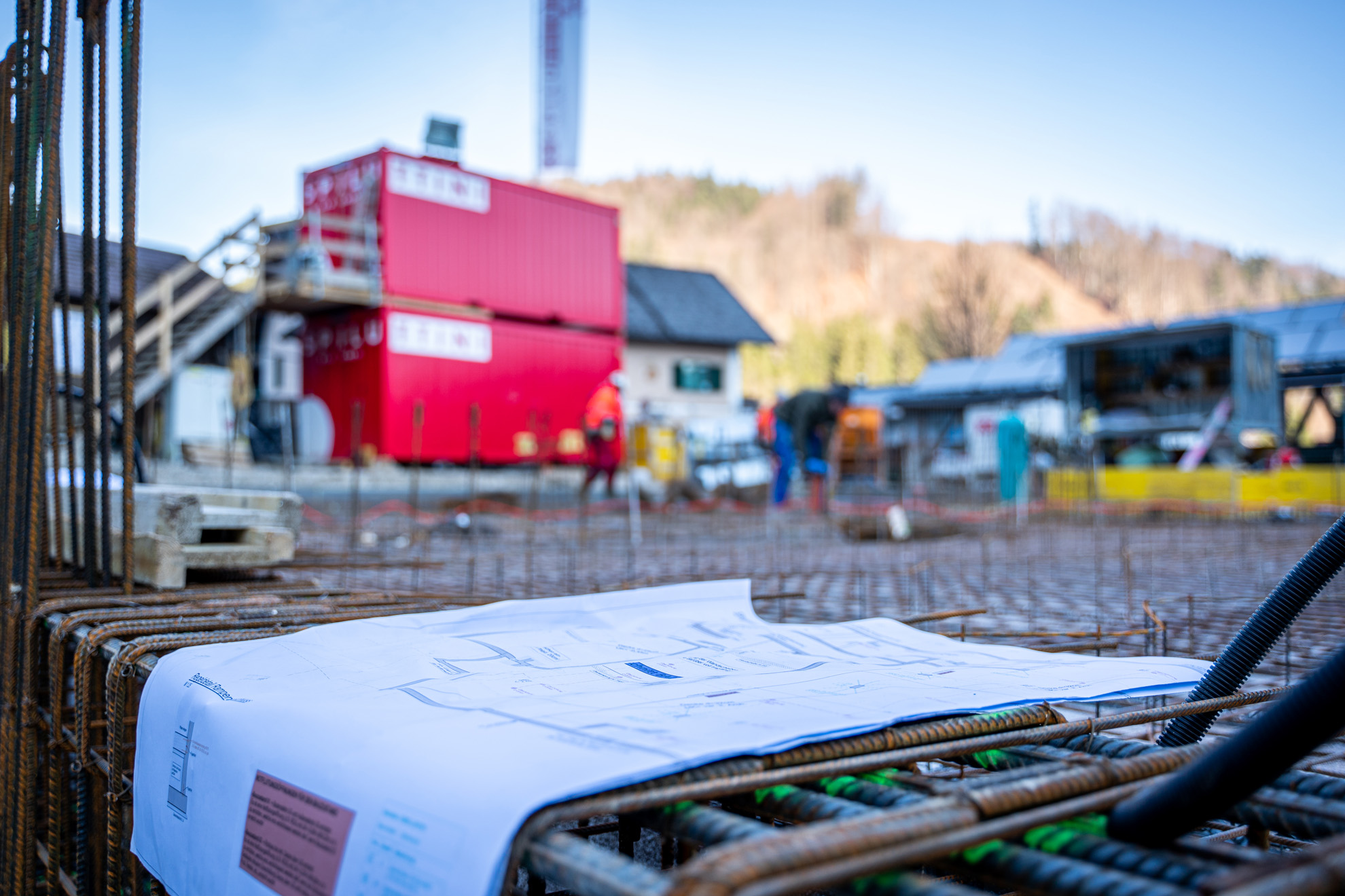 Glanbachgut Fürstenbrunn: Baufortschritt im März 2022