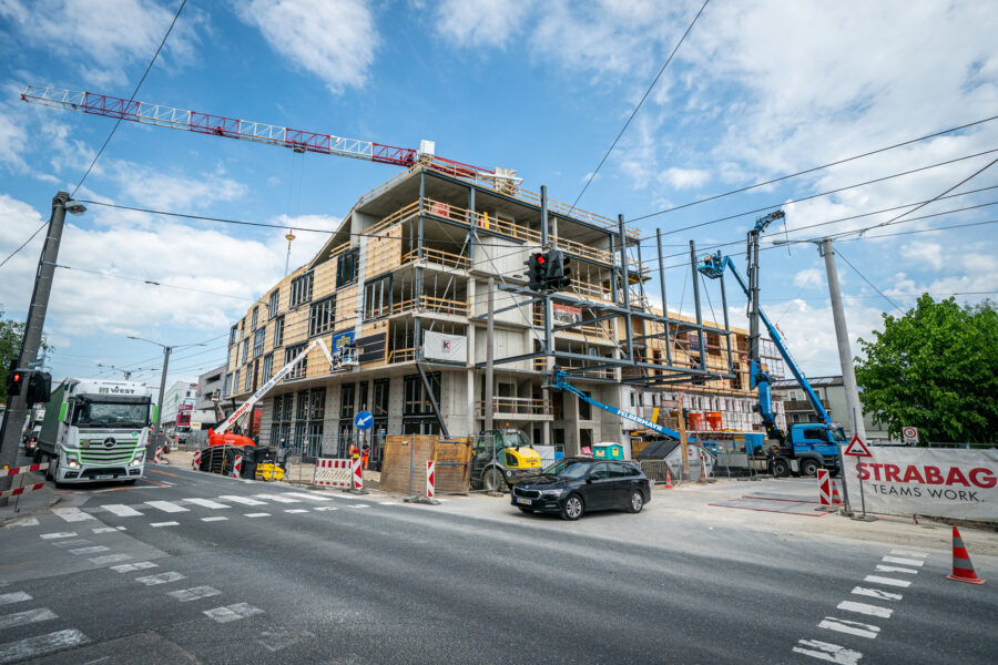 MB: Fertigstellung Rohbau im Mai 2022