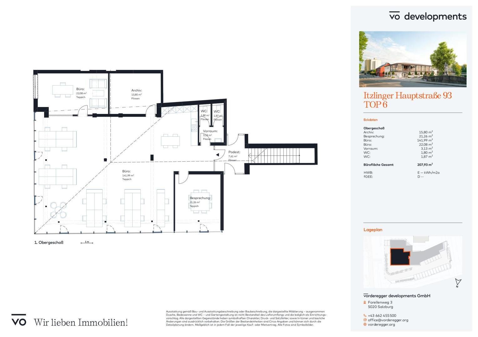 Vermietungsplan Top6