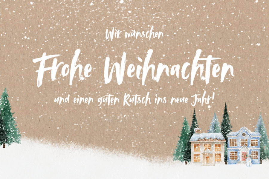 Frohe Weihnachten 2025