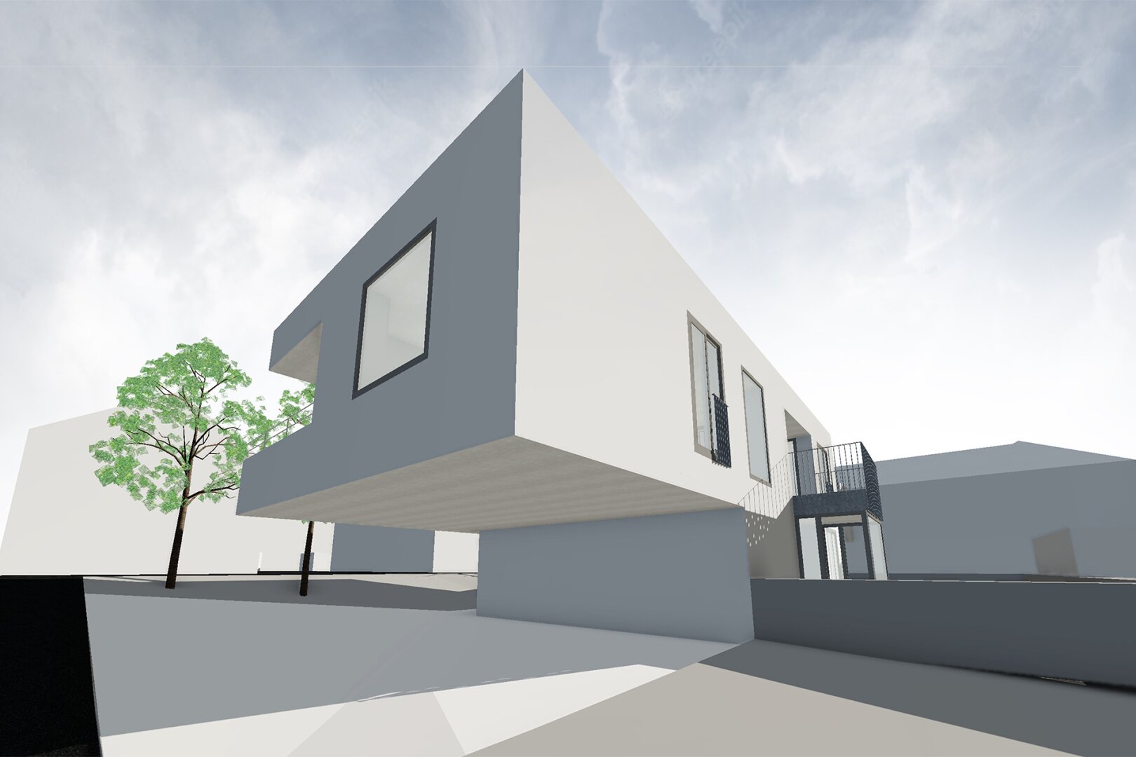 Grundstück – Wohnhaus mit 2 Einheiten- Projektstudie, 5020 Salzburg, Grundstück zum Kauf